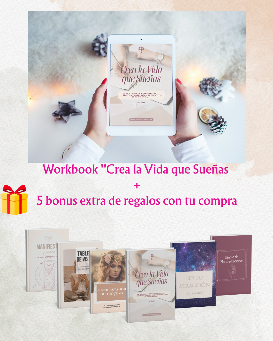 ebook Digital: Crea la vida que sueñas ✨ – Manifestación & Gratitud